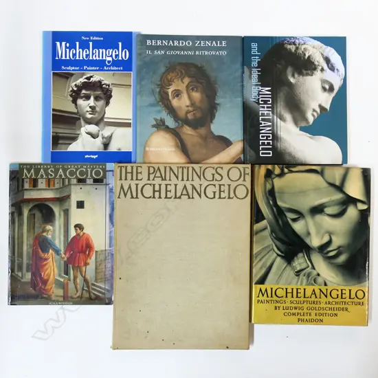 SIX PUBLICATIONS ON MICHELANGELO